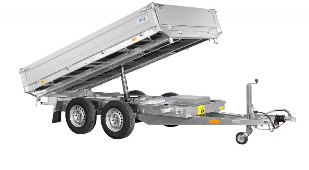 KIP-AANHANGWAGEN DUBBELAS 2.7 TON