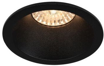 Inbouwspot Apollo Rond Verdiept zwart - Incl. GU10 Fitting