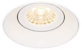 Inbouwspot Navis Trimless Rond Kantelbaar Wit - Incl. GU10 Fitting