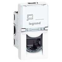 Legrand LCS2 UTP6 1MOD RJ45 WIT MOSAIC