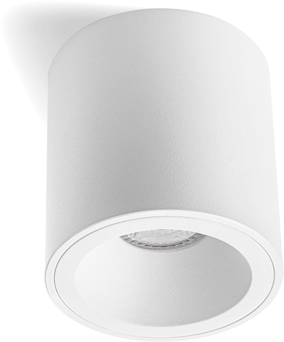 Opbouwspot Cinto Rond Wit - Incl. GU10 Fitting
