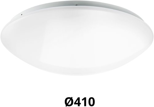 Wandarmatuur Polo G2 IP44 22W 3000K-4000K-6000K 3-CCT 1950-2150lm Ø410 (1x32W)